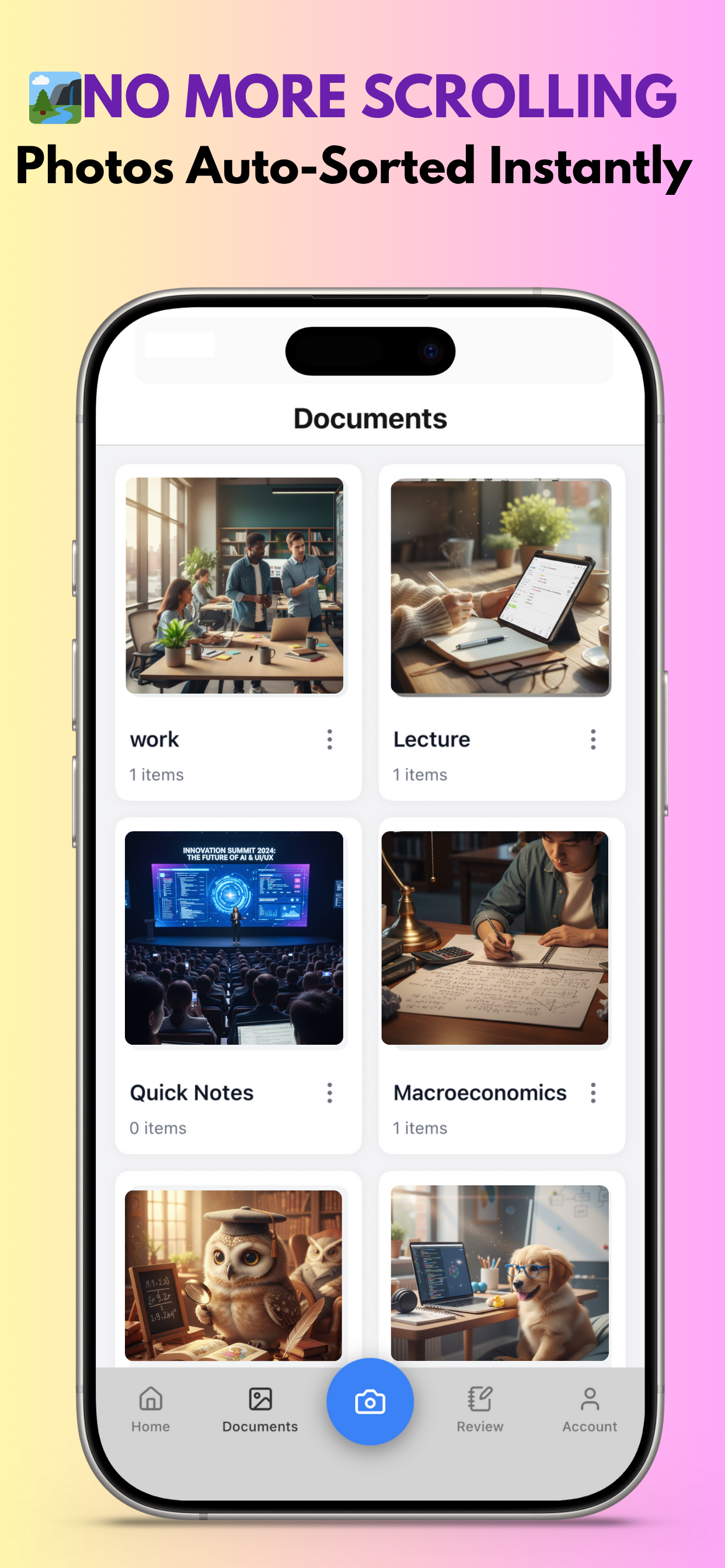 ClassMory Quick Search Feature - Smart classification and instant search
